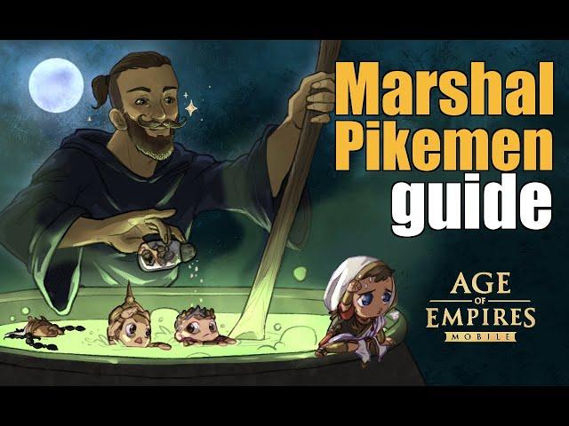 AoEM | Rank 1 Marshal Pikemen Guide - S1&S2 - From early to late game