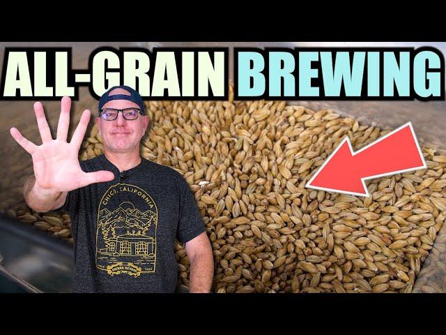 5 TIPS to HELP YOUR ALL GRAIN BREWING | MoreBeer!