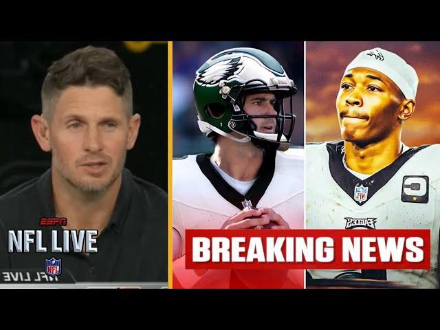 FULL NFL LIVE | Should Eagles waive Kenny Pickett and sign Daniel Jones? - DeVonta Smith ruled out