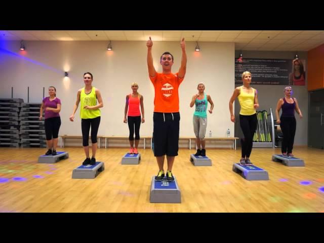 ZUMBA STEP Merengue - Obsesion ( Lucenzo Kenza Farah )