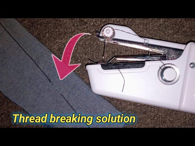 Mini Sewing Machine Thread Breaking Solution #vijay raee