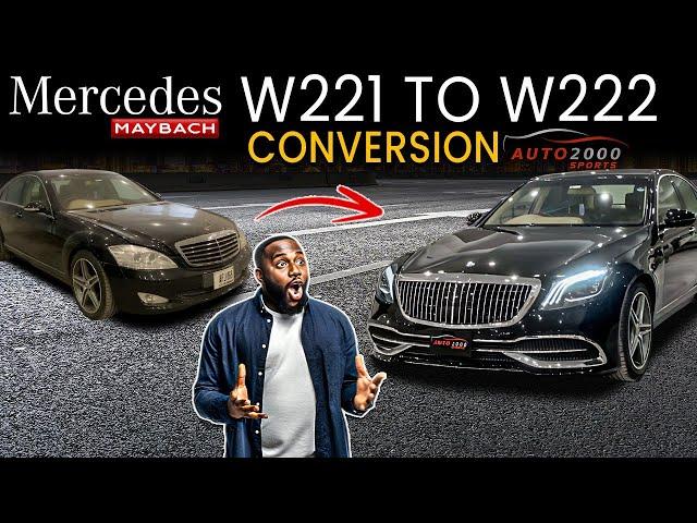 Mercedes S-Class 2007 W221 To 2019 Maybach W222 - A Remarkable Transformation #youtubevideo