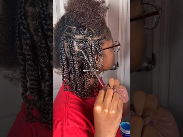 Part 2: HOW TO GROW YOUR NATURAL HAIR OVERNIGHT WITH DIY HAIR GREASE ‍️⏰ #naturalhairgrowth