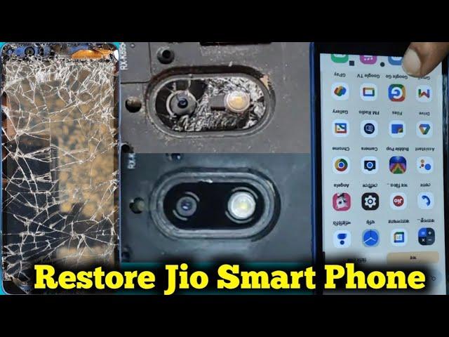 Restore Jio Smart Phone Display & Camera Glass Restore By HM Tec