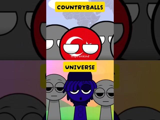 Sprunki Countryballs  vs Universe - Sound Characters Jevin #sprunki #countryballs #universe