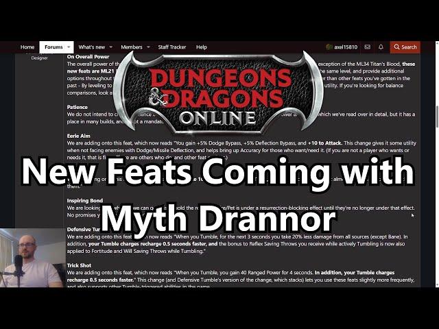 New Feats Coming With Myth Drannor Are Very Polarizing