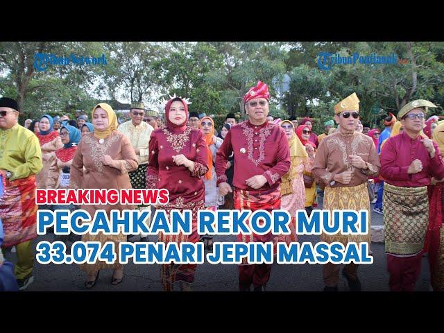  Pontianak Pecahkan Rekor Muri ! Sebanyak 33.074 Penari Jepin Massal Meriahkan HUT Pontianak ke-253