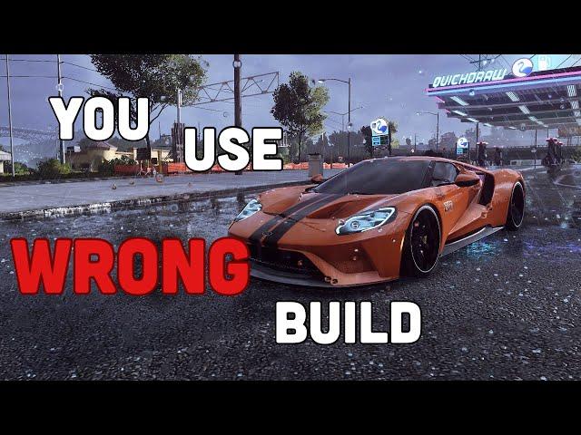 NFS HEAT - best build and engine for FORD GT (compare all of them)