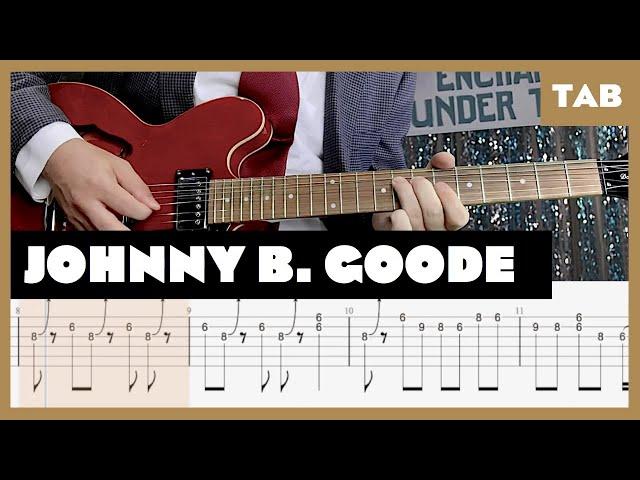 Chuck Berry - Johnny B. Goode - Guitar Tab | Lesson | Cover | Tutorial