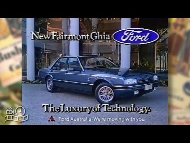 Ford Fairmont Ghia 1985 1980s Advertisement Australia