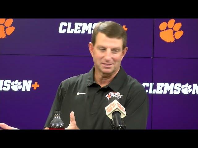 Dabo Swinney NC State preview (pt. 1)