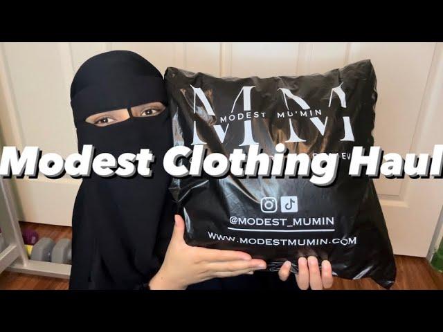 Modest Clothing Haul, weekly vlog | South African living in USA diaries- Niqab vlogger