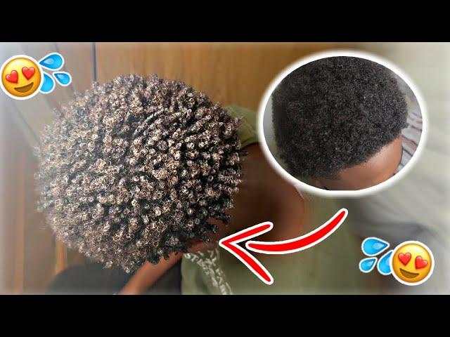 How To Get Curls For Short 4C Hair FAST (Black Men)