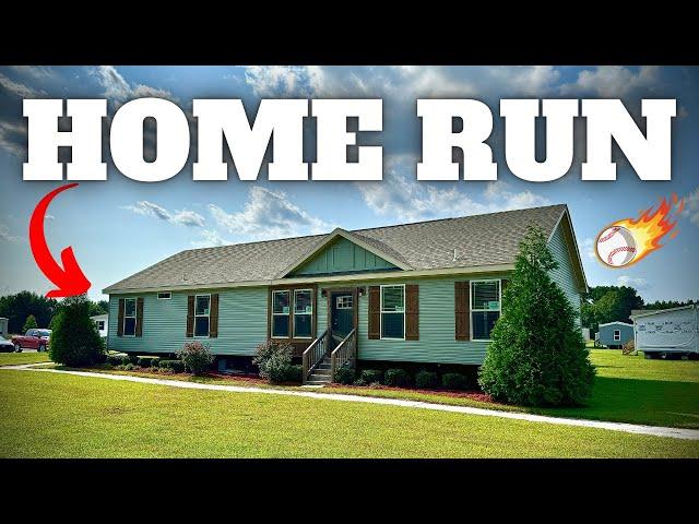 They KNOCKED it OUT the PARK on this NEW modular home model! Prefab House Tour