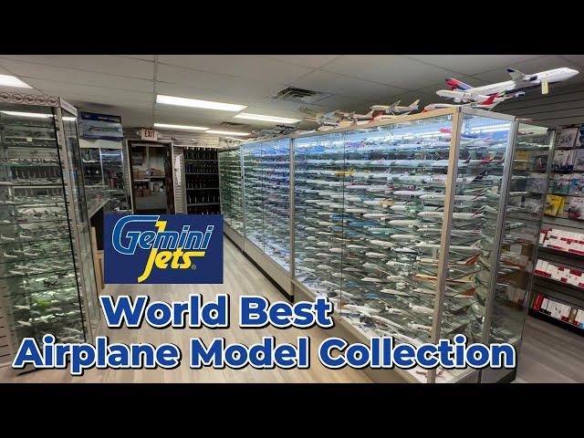 4K - Gemini Jets,  Las Vegas - The World best Airplane Model Shop / Collection, Nevada 