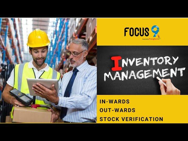 Inventory Management Module in Focus9 ERP Part-35