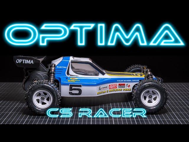 KYOSHO OPTIMA CS BUILD - Optima + Options = Competent Vintage Class Carpet Racer?