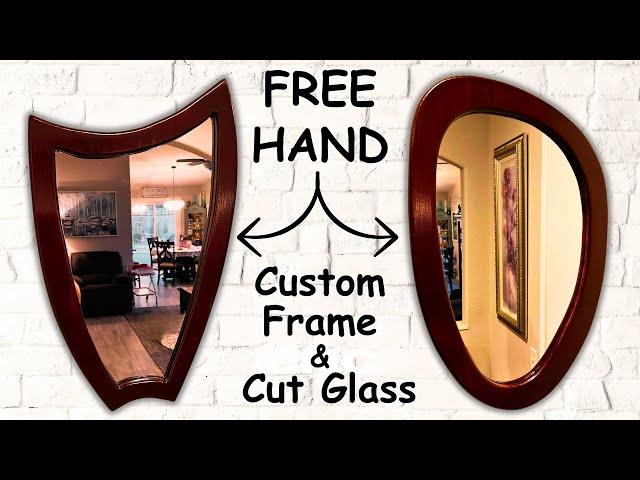 Build Your Own Custom Mirror Mid Century Inspired (Easy!)