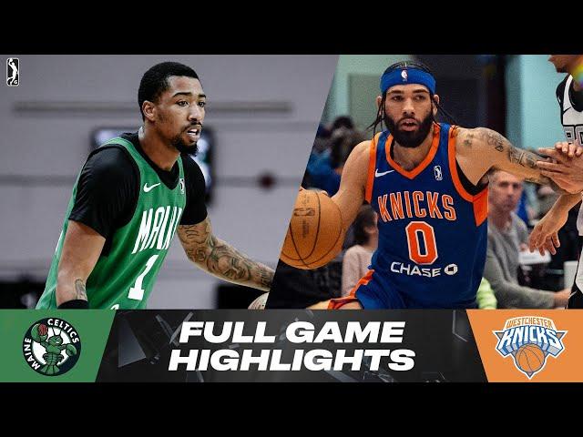 Maine Celtics vs. Westchester Knicks - Game Highlights