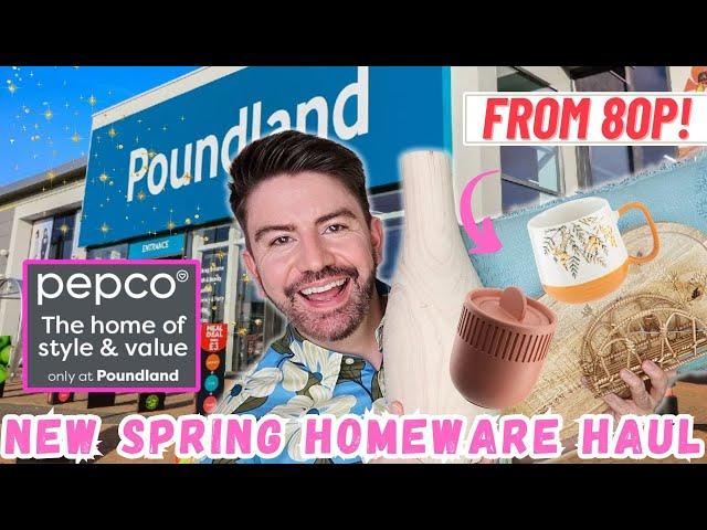 Huge Poundland Haul! *NEW* Spring Pepco Homeware Range | MR CARRINGTON