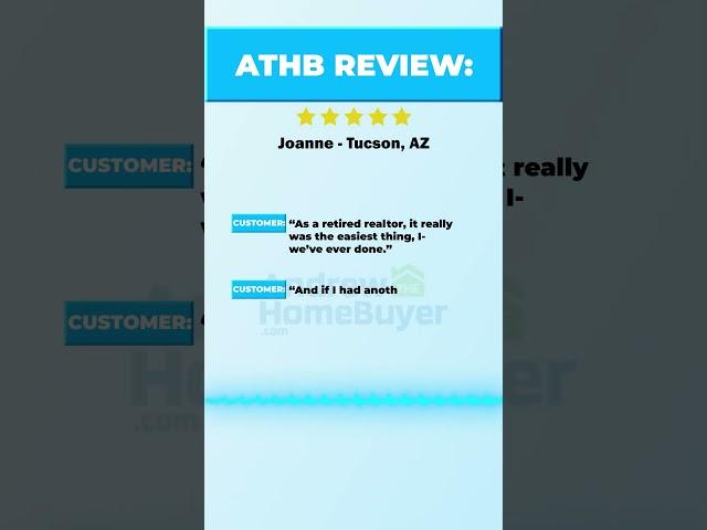 Andrew The Home Buyer Testimonial - Joanne (Retired Realtor), Tucson AZ