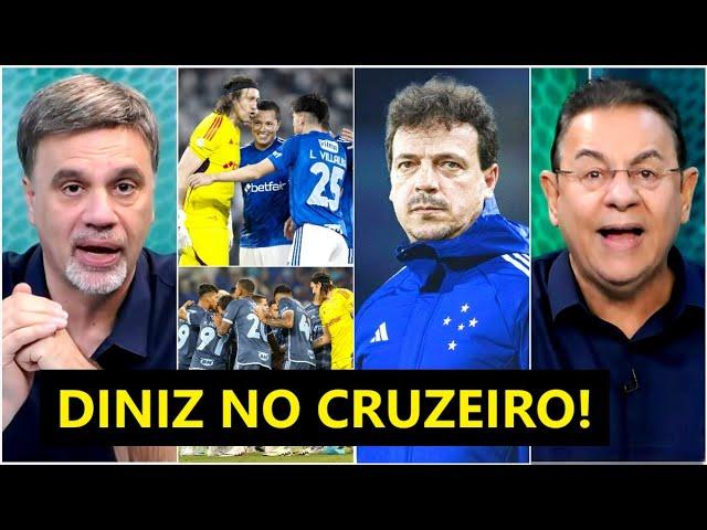 "Cara, o Cruzeiro CONTRATOU o Fernando Diniz e agora VAI TER QUE ENTENDER que..." VEJA DEBATE!