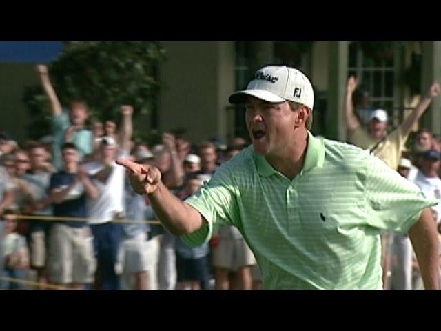 Signature shots | Davis Love III at the 2003 MCI Heritage