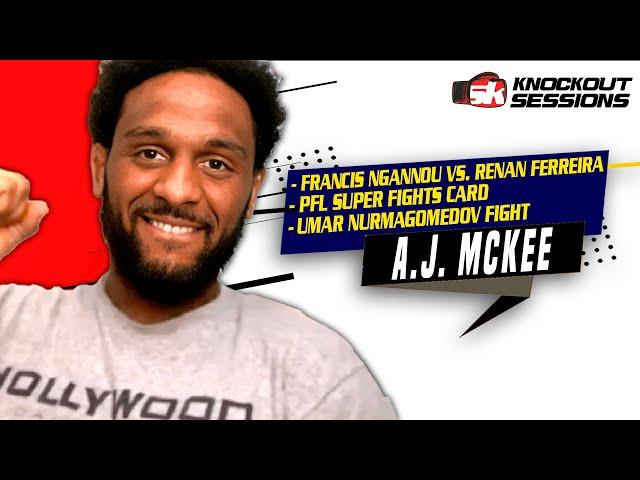 A.J. McKee shares honest thoughts on Francis Ngannou and Battle of the Giants card