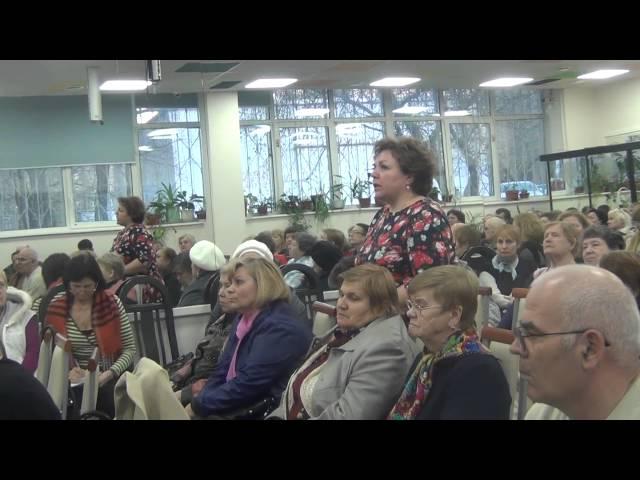 20.04.2016 - Встреча главы управы района Текстильщики города Москвы с населением