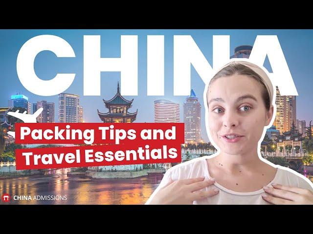 What to Pack as an International Student Travelling to China  ️ 