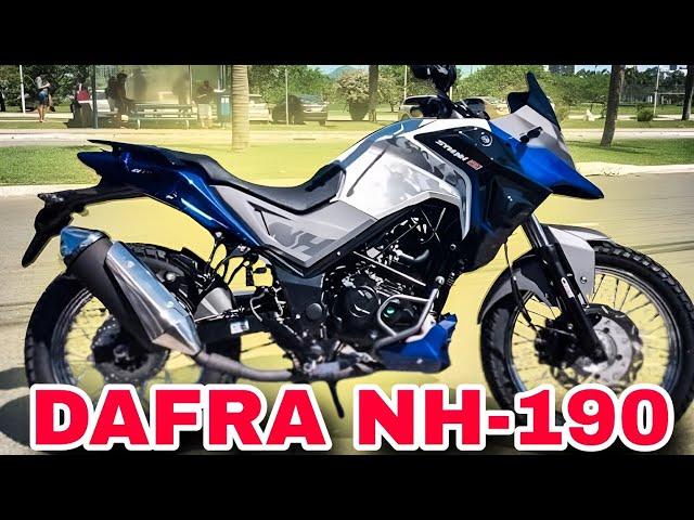 Avaliação DAFRA NH 190 2024 | IDEAL PARA A CIDADE E PARA ESTRADA DE TERRA