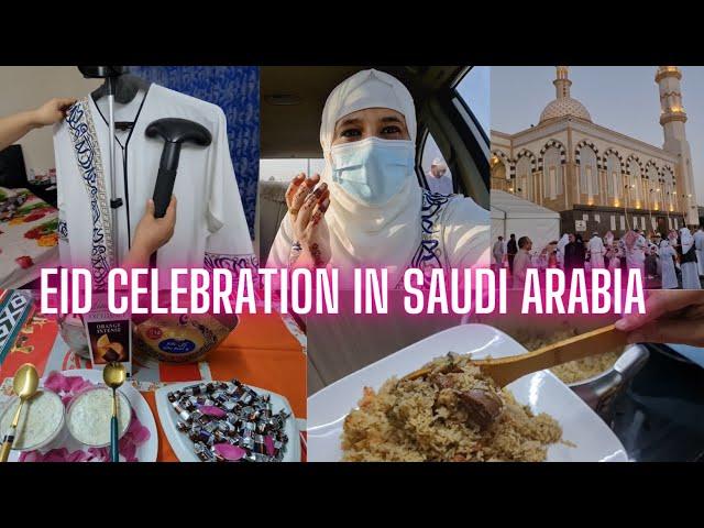 Eid Celebration Vlog/Eid Day in Saudi Arabia/Mutton Mandi Pulau/Sheer Khurma/How we celebrated EID.