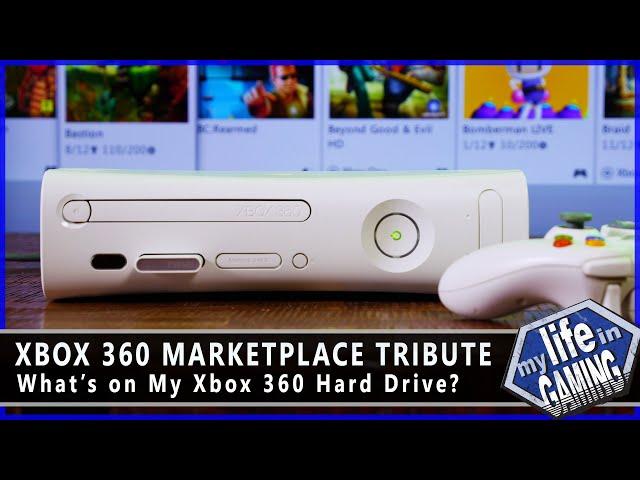 Xbox 360 Marketplace Tribute - What's on My Xbox 360 Hard Drive? / MY LIFE IN GAMING