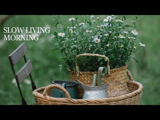  Slow Living Morning Routine | Finding Happiness In The Little Things | Silent Vlog #1