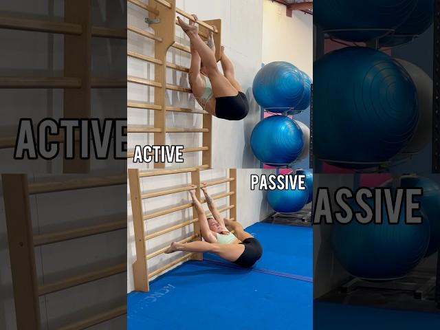 Two extreme ways to increase your pancake mobility. One active and one passive flexibility!