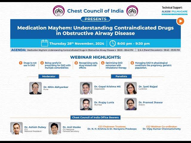 Medication Mayhem: Understanding Contraindicated Drugs in Obstructive Airway Disease