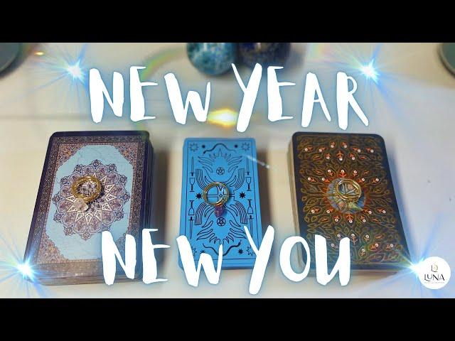  NEW YEAR  NEW YOU  Who are you becoming in 2025? ⭐️ ...#tarot #2025 #newyear