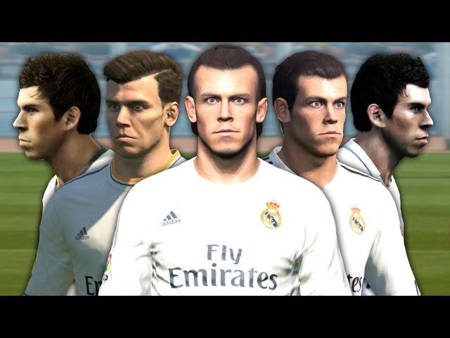 Bale from PES 2008 to PES 2016