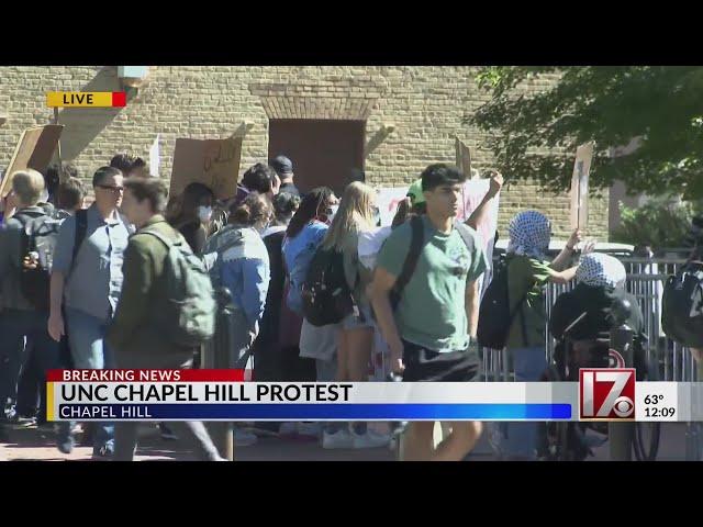 Protests at UNC-Chapel Hill