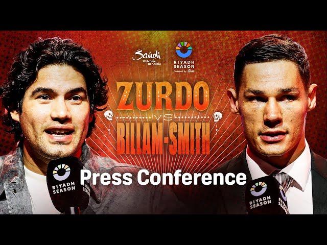 RIYADH SEASON: LATINO NIGHT | GILBERTO 'ZURDO' RAMIREZ VS. CHRIS BILLAM-SMITH PRESS CONFERENCE LIVE