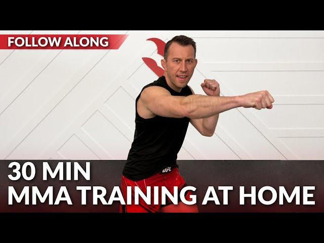 30 Min MMA Training Workout at Home