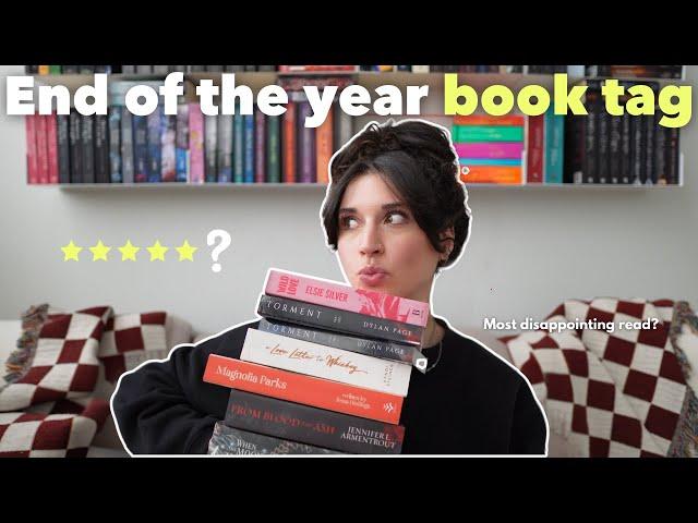 end of the year book tag  disappointments, surprises, fav characters & more!