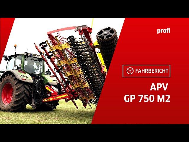 Günlandpflegekombination APV GP 750 M2 | profi #Fahrbericht