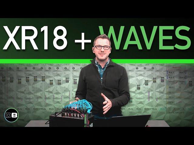 Using Waves SuperRack Performer with the Midas MR18 and Behringer XR18