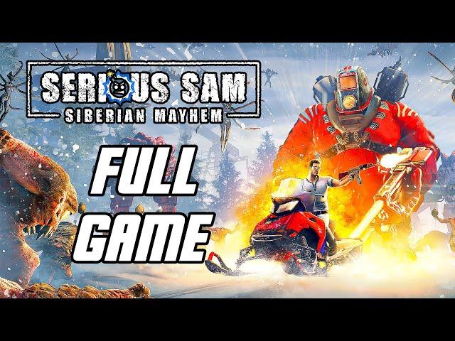 Serious Sam: Siberian Mayhem - Full Game Gameplay Playthrough