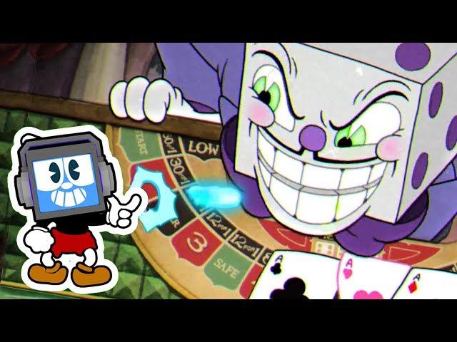 CUPHEAD vs KING DICE - Musical Animated Song Robot Fandroid GAMEPLAY COMMENTARY Hardest Boss YET