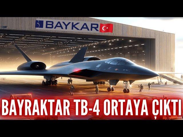 Baykar'ın Yeni Projesi Bayraktar TB-4 Ortaya Çıktı !