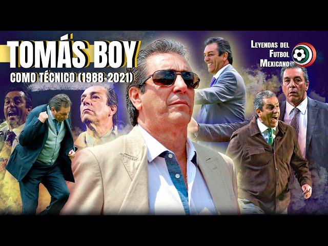 TODA la carrera de ENTRENADOR del ‘Jefe’ TOMÁS BOY | Polémicas, frases y su ÚNICO TÍTULO