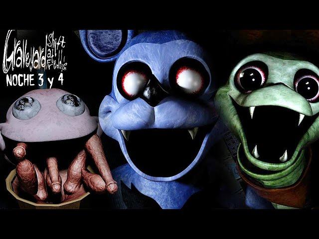 ESTAS NOCHES SON INFERNALES | GRAVEYARD SHIFT AT FREDDY'S