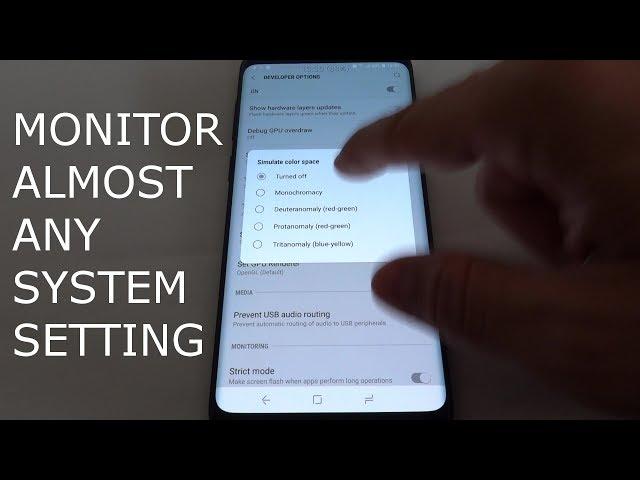 Live Creations #18 - Monitor Almost Any System Setting